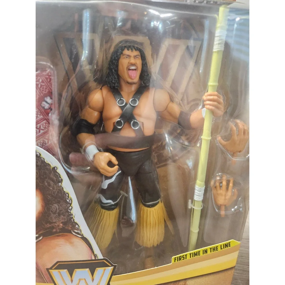 Mattel WWE Legends Series 18 Elite Collection Samu and Fatu Headshrinkers Set